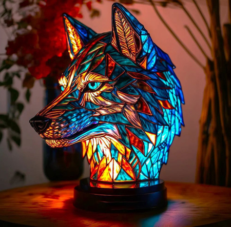 Stylish Dimmable Glass LED Table Lamp
