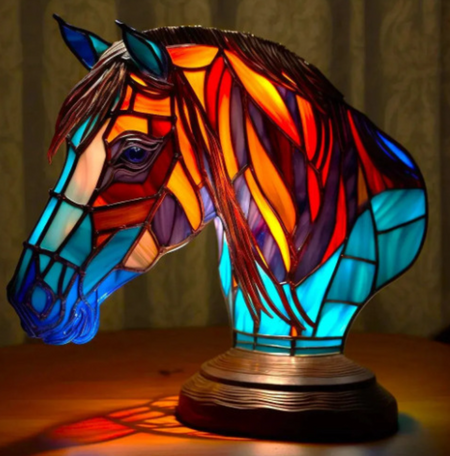 Stylish Dimmable Glass LED Table Lamp