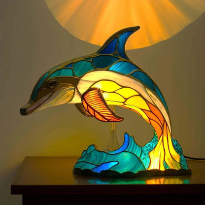 Stylish Dimmable Glass LED Table Lamp
