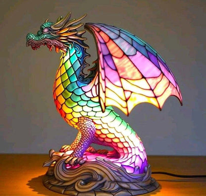 Stylish Dimmable Glass LED Table Lamp