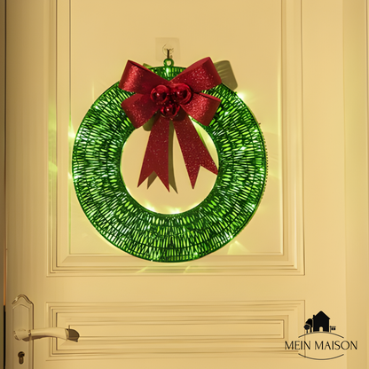 Bright Christmas Wreath for Home Decor
