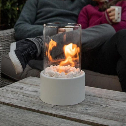 Clean Burning Glass Tabletop Bioethanol Fireplace