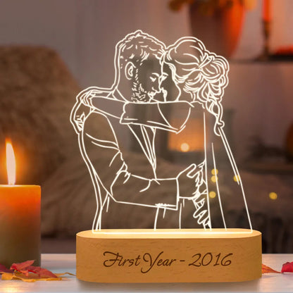 Customizable LED Gift Lamp