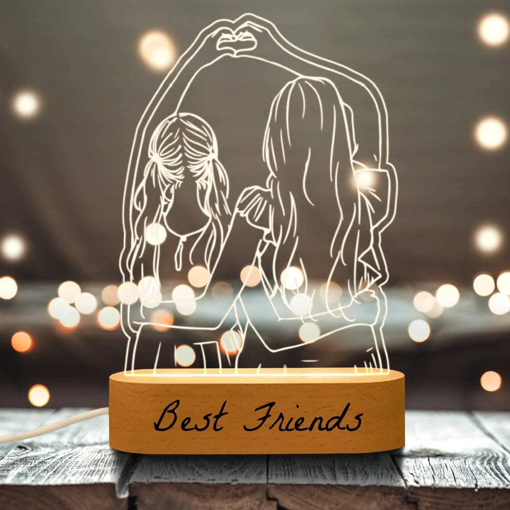 Customizable LED Gift Lamp