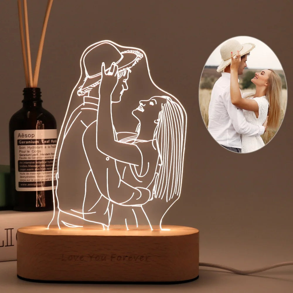 Customizable LED Gift Lamp