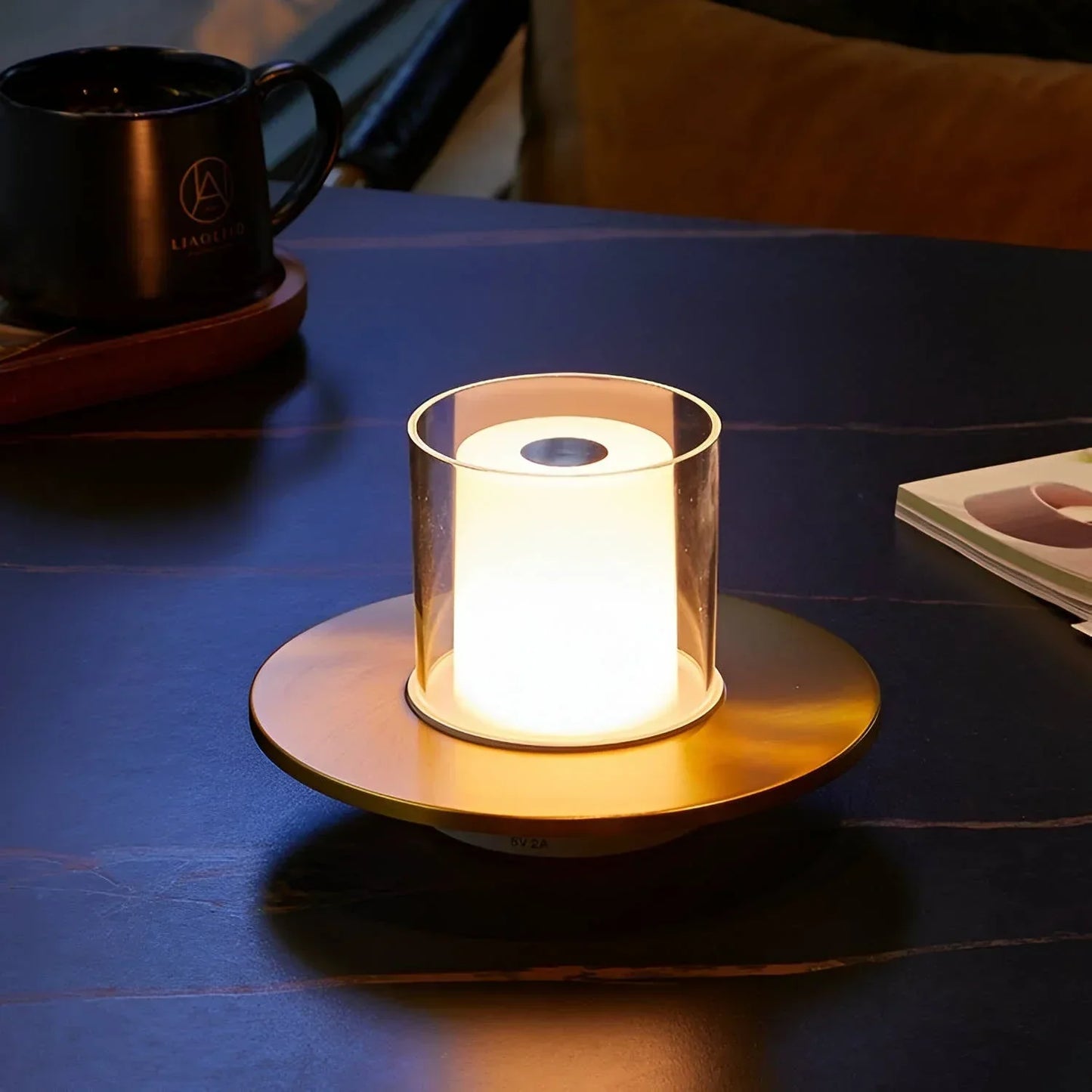 Sleek LED Touch Table Lamp