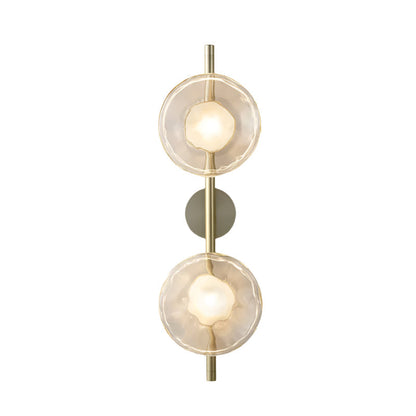Round Glass Modern Wall Light