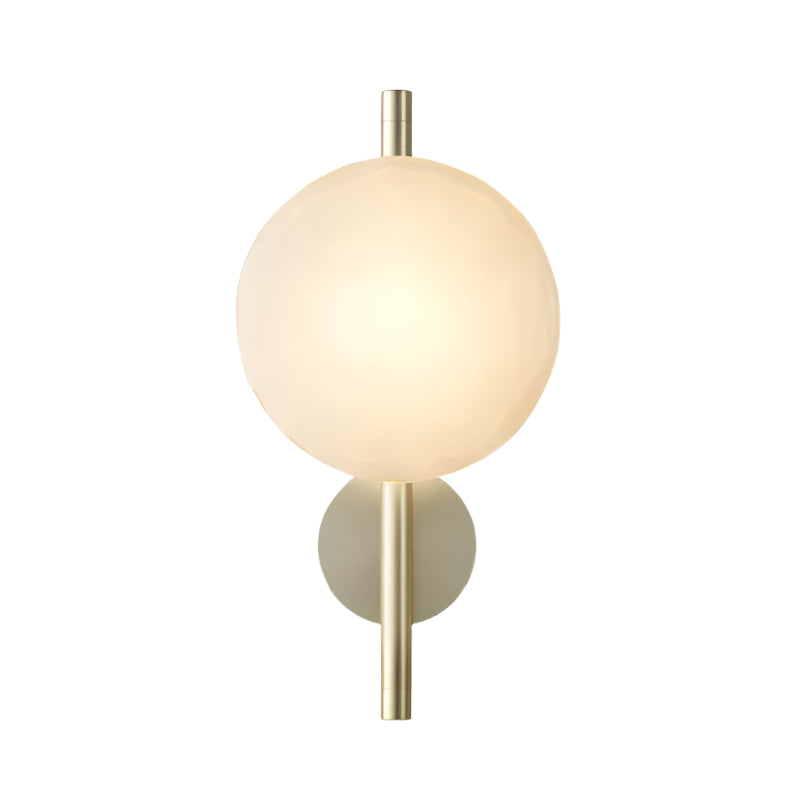 Round Glass Modern Wall Light