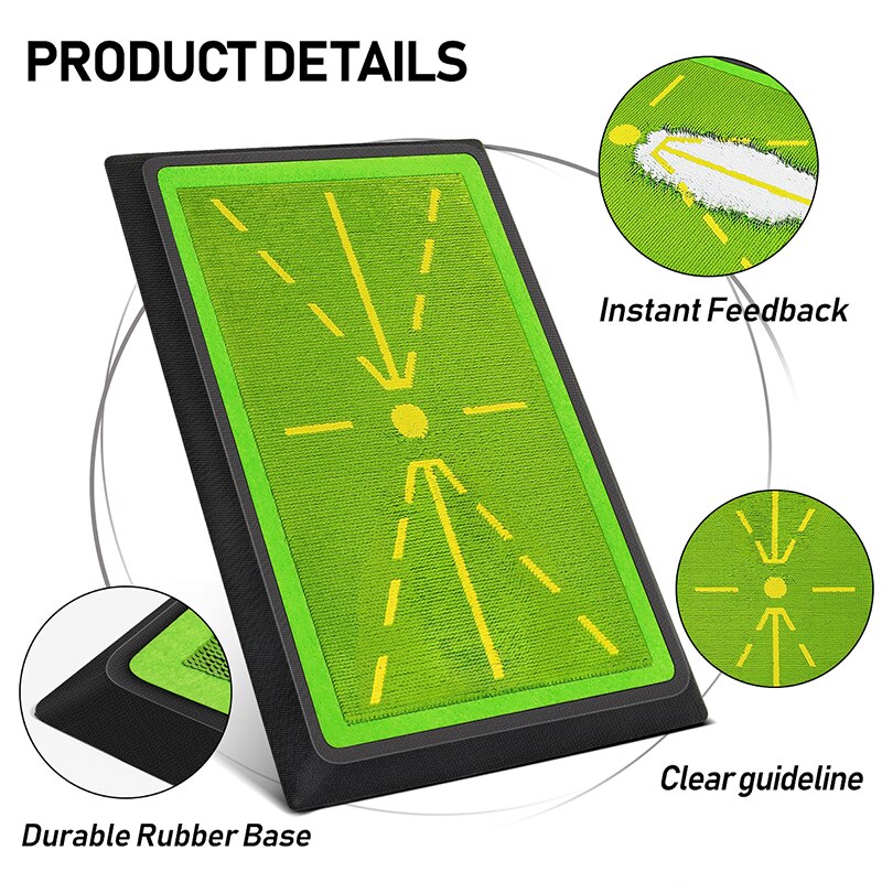 Personal Golf Swing Analyzer Training Mat
