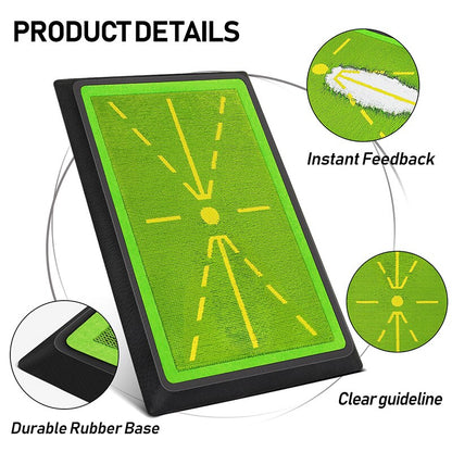 Personal Golf Swing Analyzer Training Mat
