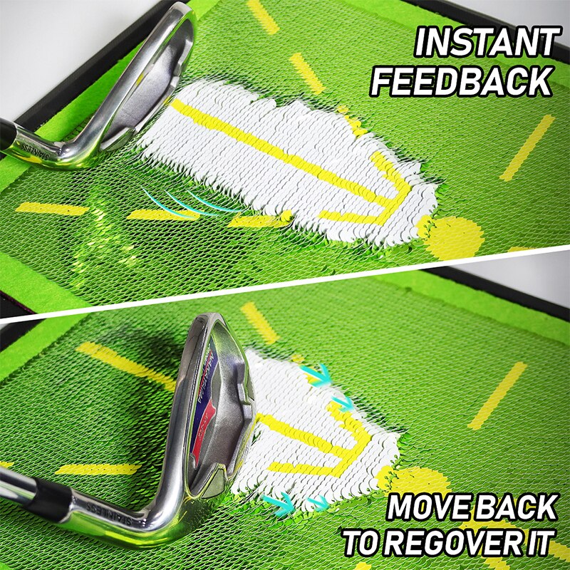 Personal Golf Swing Analyzer Training Mat