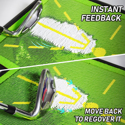 Personal Golf Swing Analyzer Training Mat
