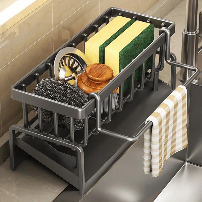 Compact Kitchen Sink Stainless Steel Dish Rack