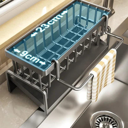 Compact Kitchen Sink Stainless Steel Dish Rack