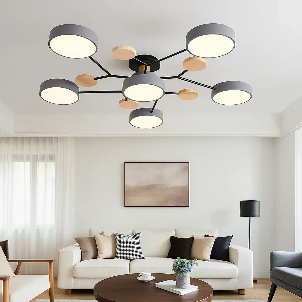 Sleek LED Ceiling Flush Mount Light Fixture