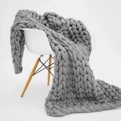 Soft Weighted Cotton Throw Blanket