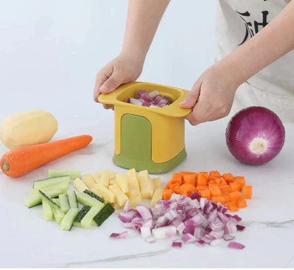 Easy Veggie Chopper – Fast Manual Food Slicer