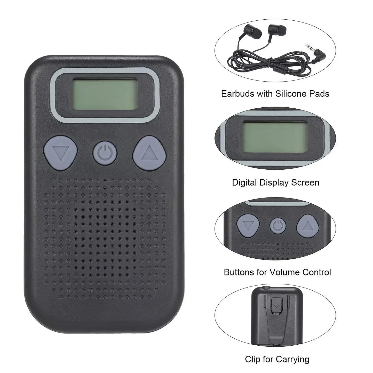 Easy to Use Personal Sound Amplifier for Seniors
