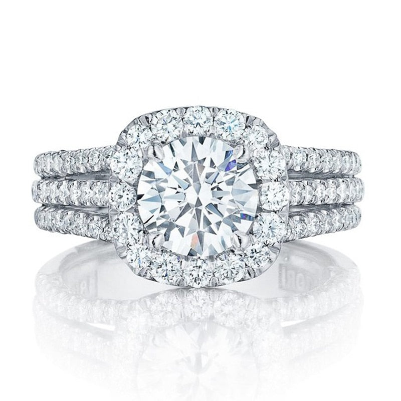 Timeless Brilliant Diamond Engagement Ring