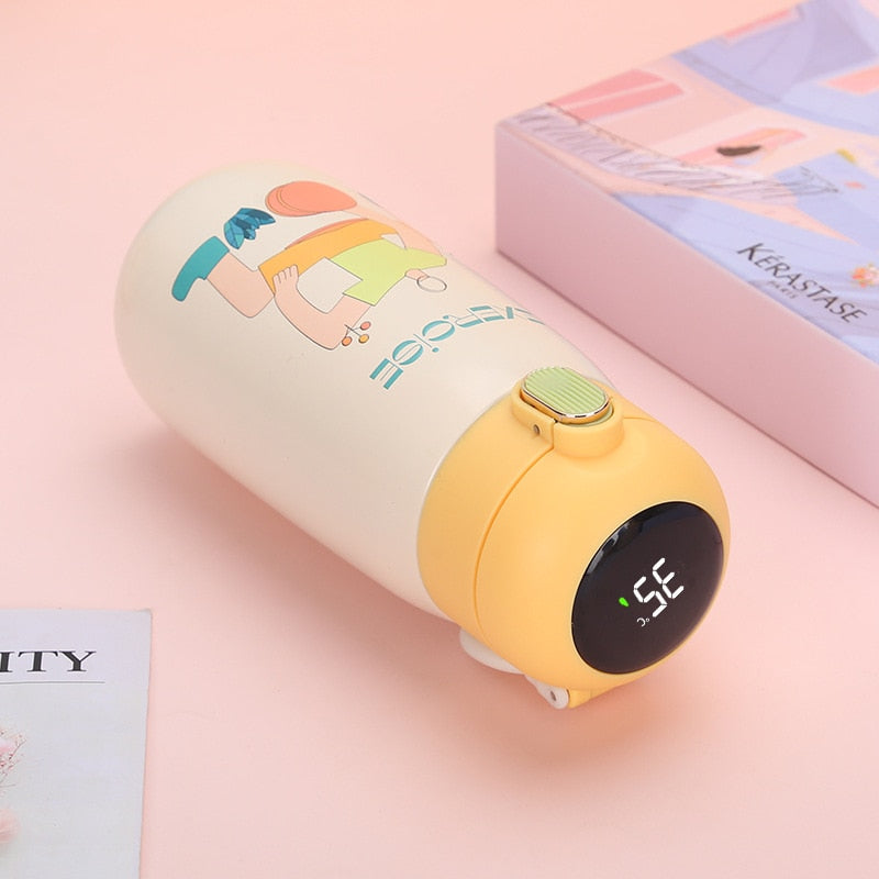 Colorful LED Temperature Water Bottle