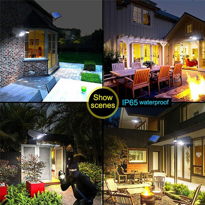Outdoor Fake Security Camera with LED Light