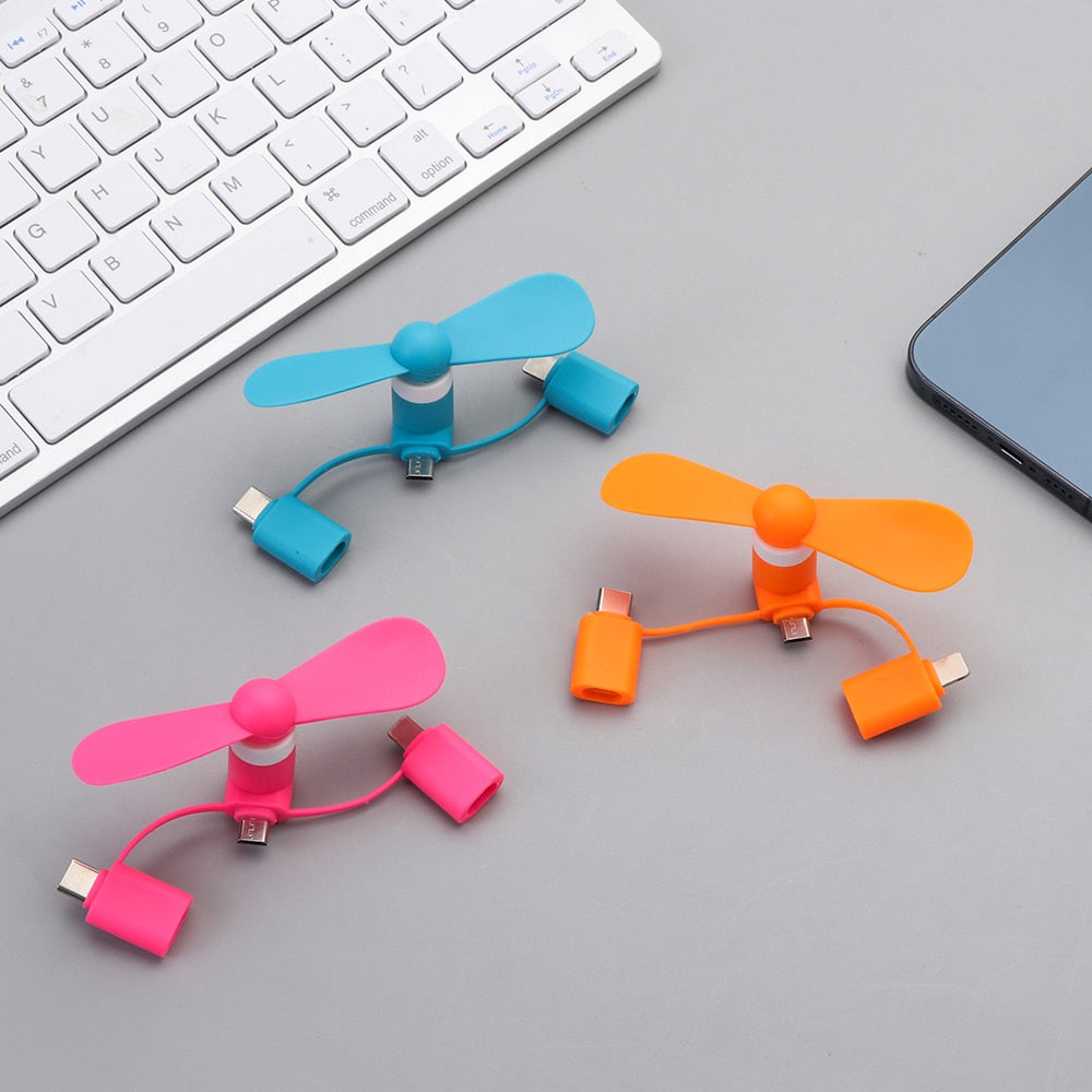 Compact Mini USB Phone Cooling Fan