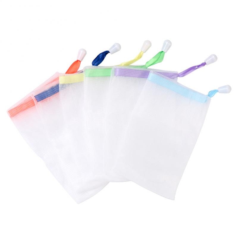 Soft Exfoliating Soap Saver Mesh Pouches 10 Pack - Befez