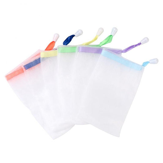 Soft Exfoliating Soap Saver Mesh Pouches 10 Pack - Befez