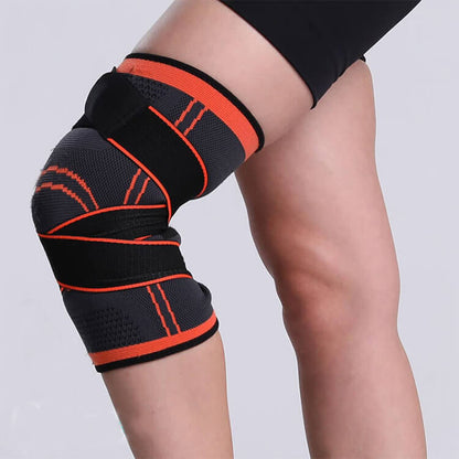 Supportive Elastic Knee Wrap Sleeve