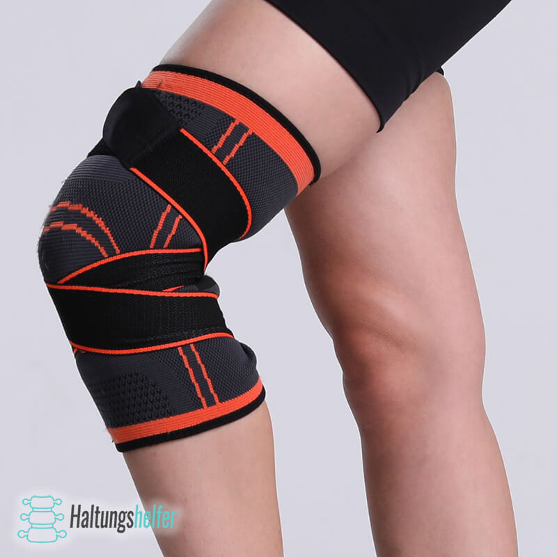 Supportive Elastic Knee Wrap Sleeve