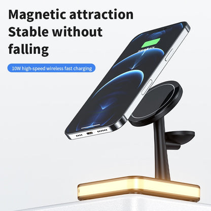 Compact Wireless Charging Desk Lamp