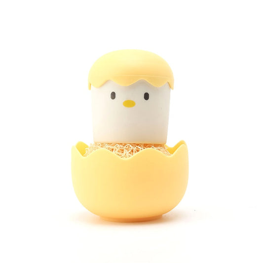Colorful Egg Shaped Kitchen Scrub Brush - Befez