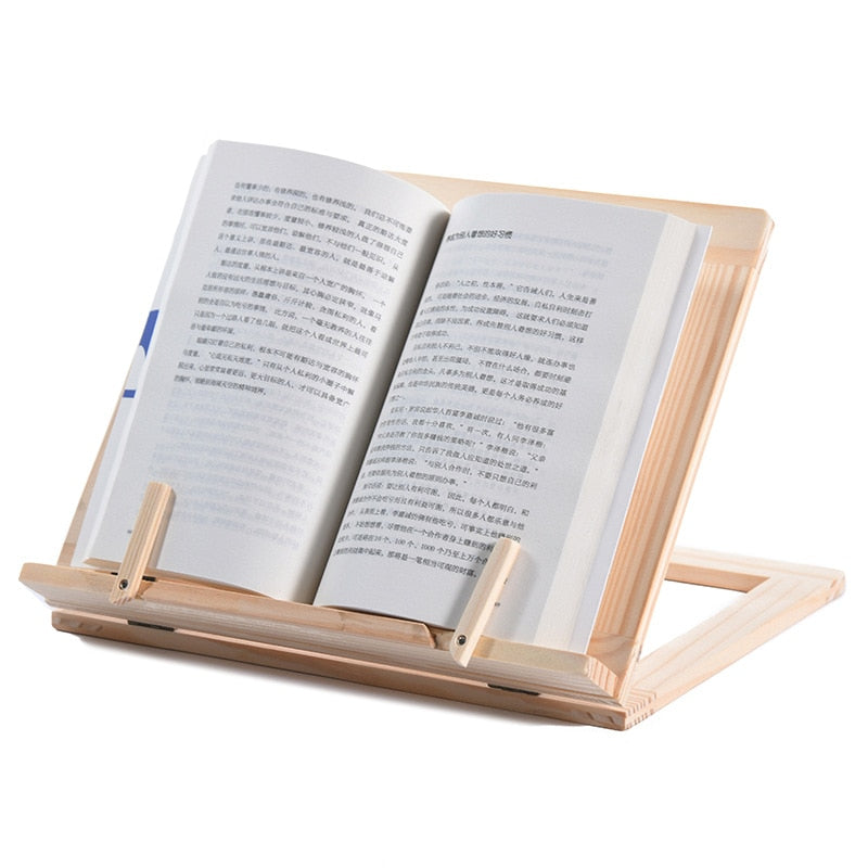 Sturdy Wooden Tablet Holder Stand