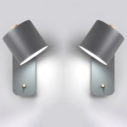 Stylish LED Wall Light with On/Off Switch for Home