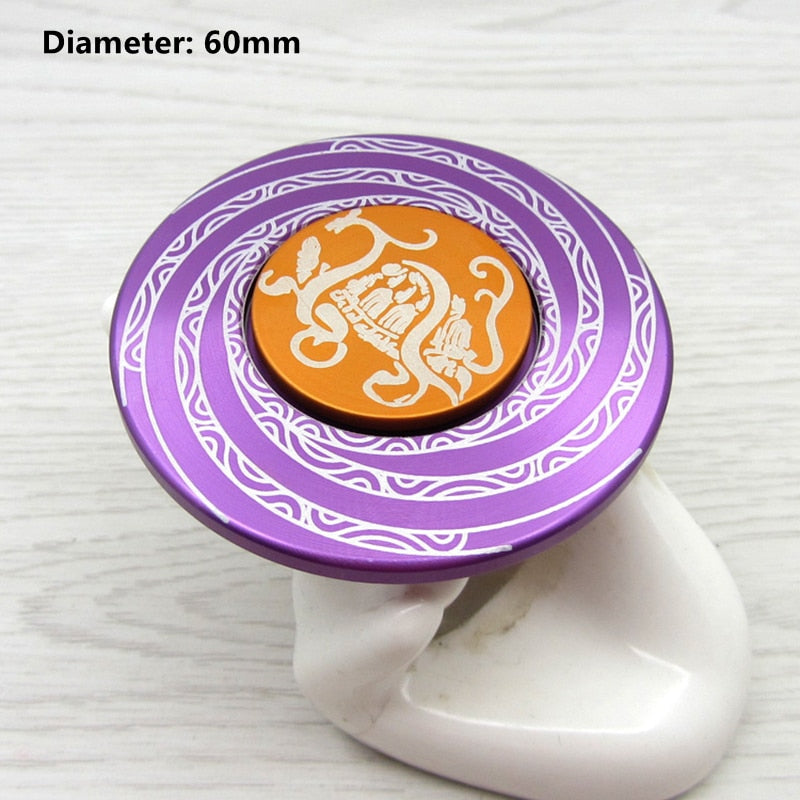 Unique Stainless Steel Fidget Toy Spinner