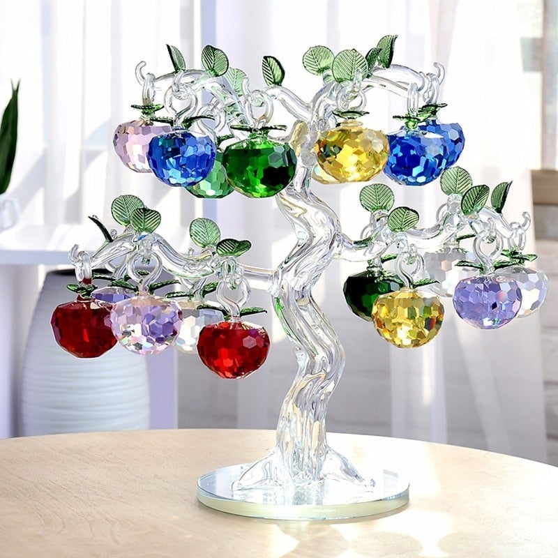 Beautiful Glass Apple Tree Decoration