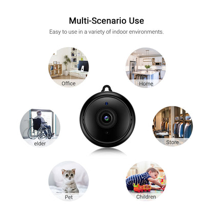 Wireless Home Security Camera 1080p WiFi Night Vision