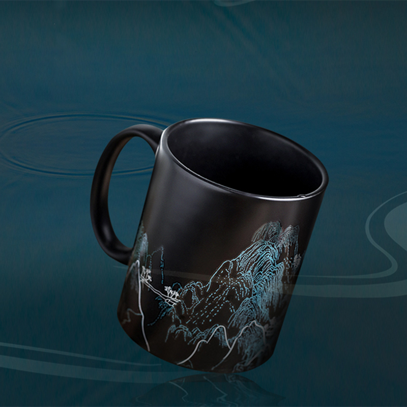 Color Changing Heat Sensitive Ceramic Mug