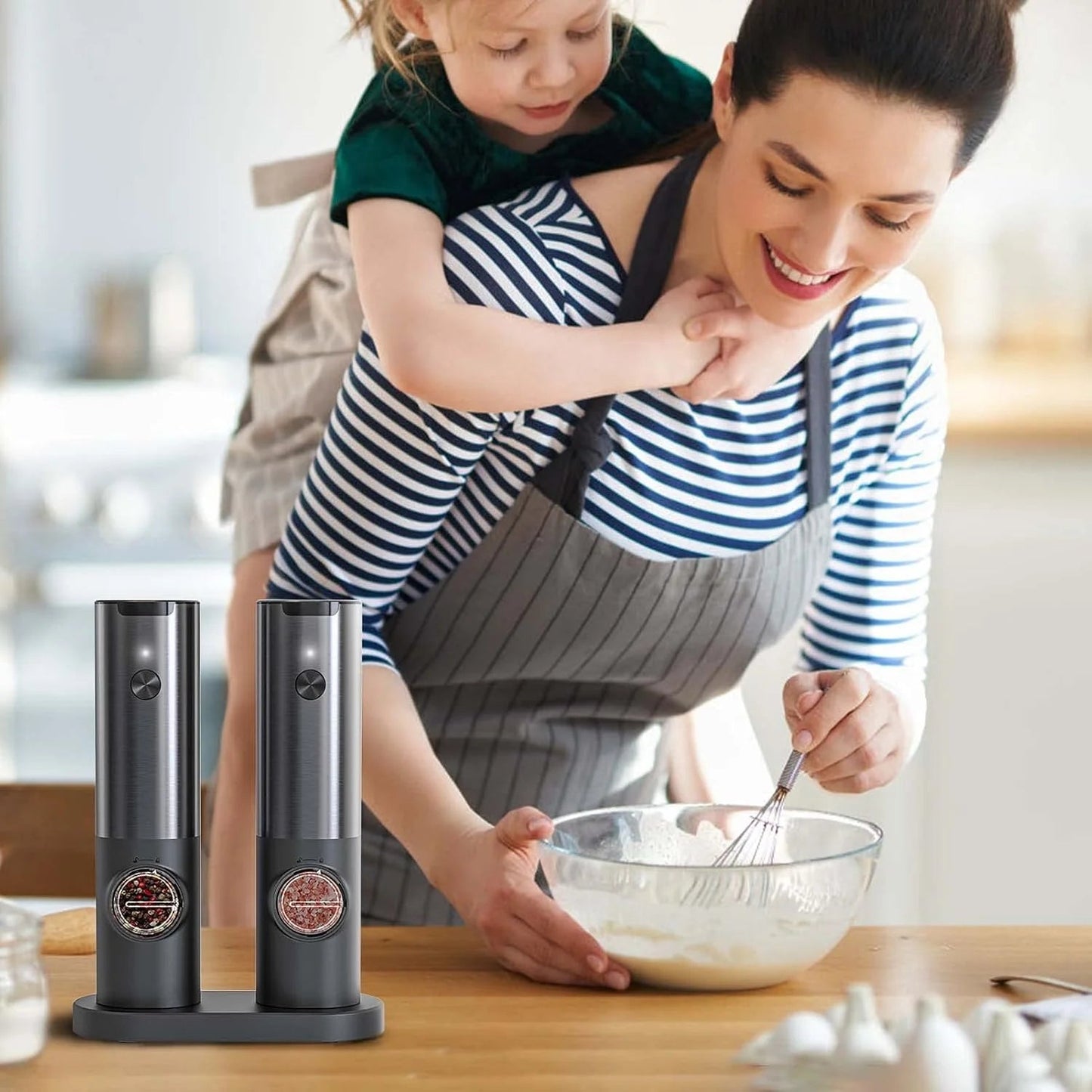 Premium Automatic Salt Pepper Grinder - Befez