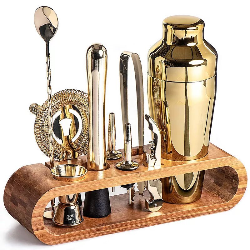 Premium 10pc Barware Cocktail Set for Home Mixing - Befez