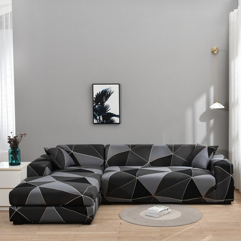 Stylish Slip Resistant Stretch Sofa Protector