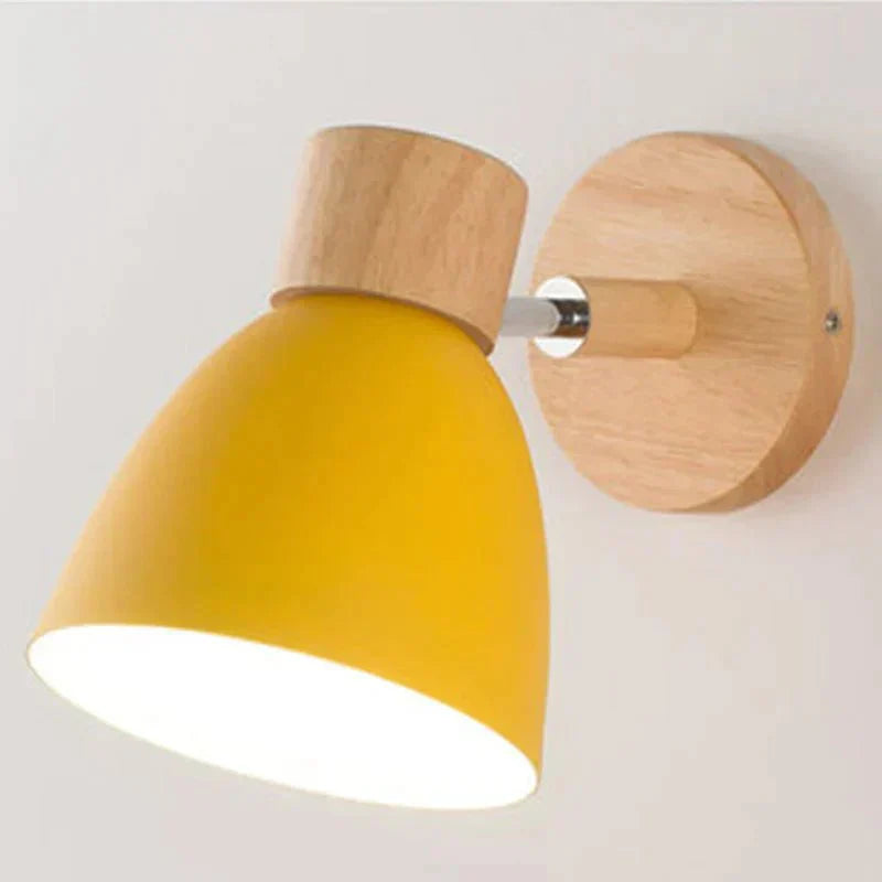 Stylish Wooden Wall Light - Classic Warm Glow