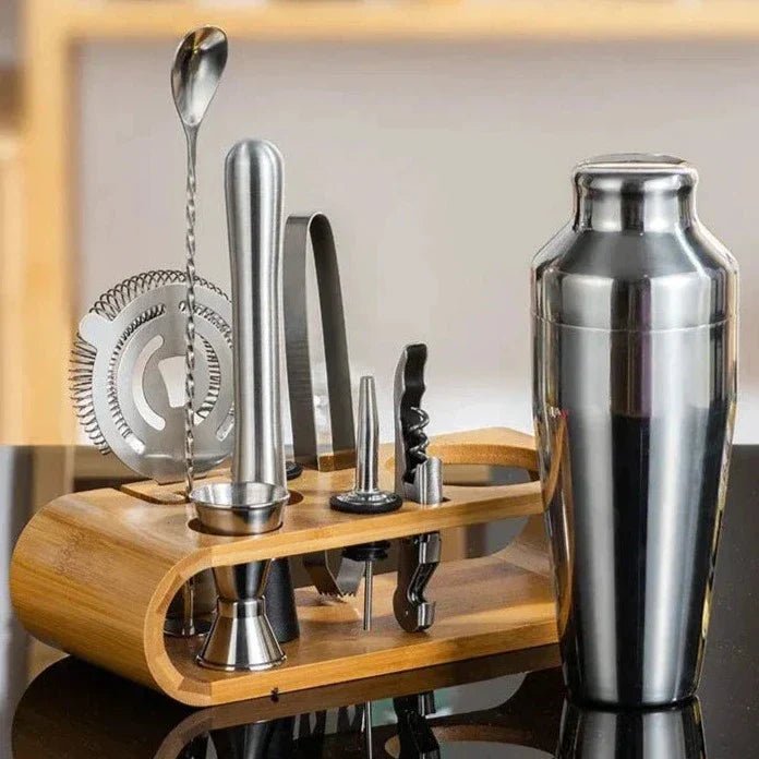 Premium 10pc Barware Cocktail Set for Home Mixing