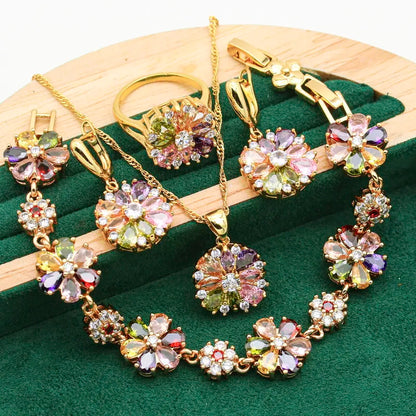 Beautiful Morning Sunrise Jewelry Set