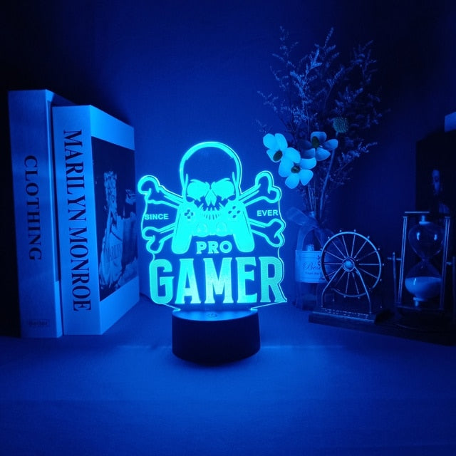 Colorful LED Gaming Night Light