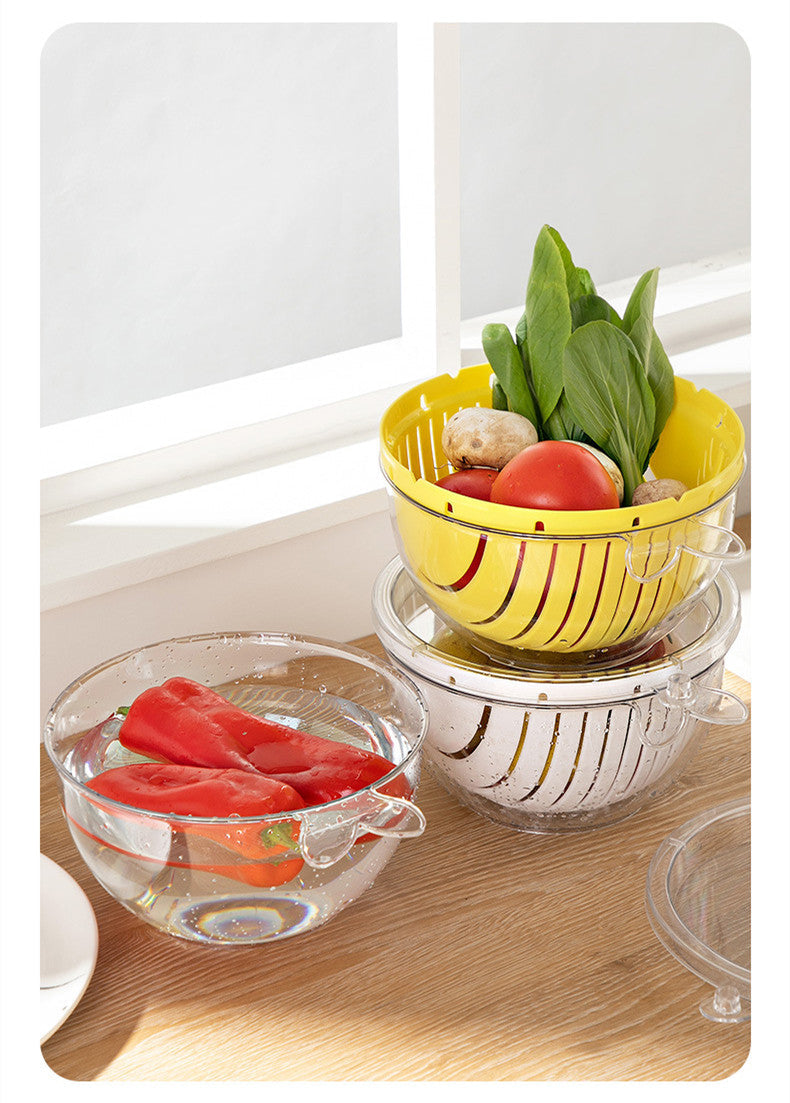 Easy Clean Two Tier Sink Basket