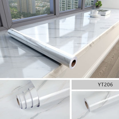 Stylish Marble Stick-On Bathroom Wallpaper