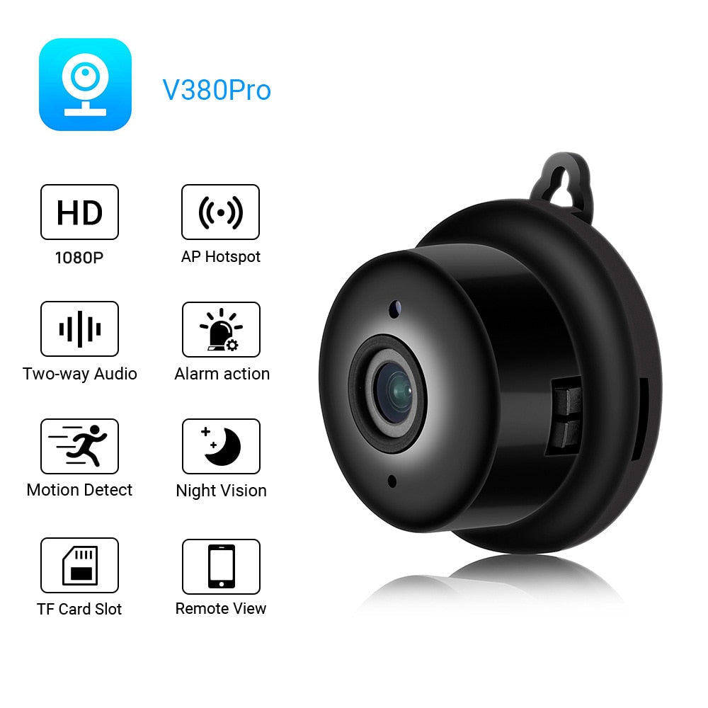 Wireless Home Security Camera 1080p WiFi Night Vision