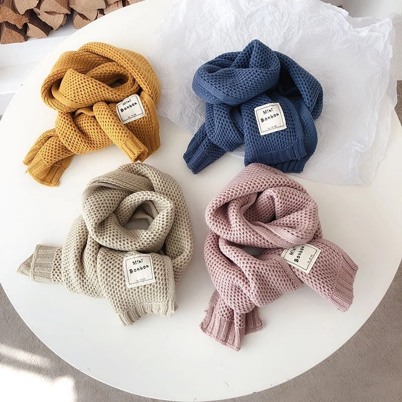 Cozy Childrens Knit Scarf – Warm Winter Accessory