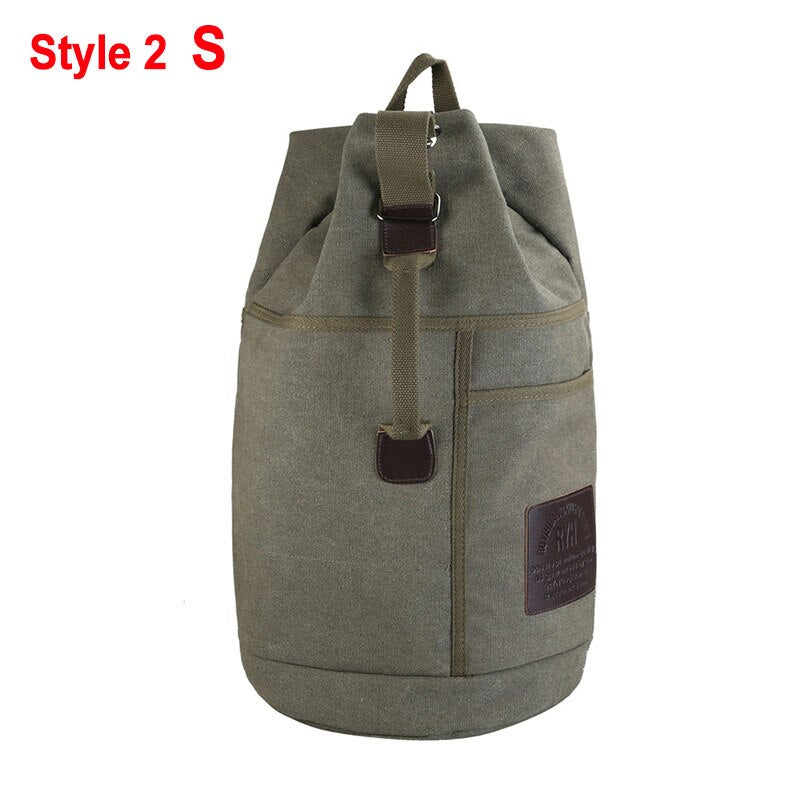 Versatile Travel Canvas Tote Backpack Bag